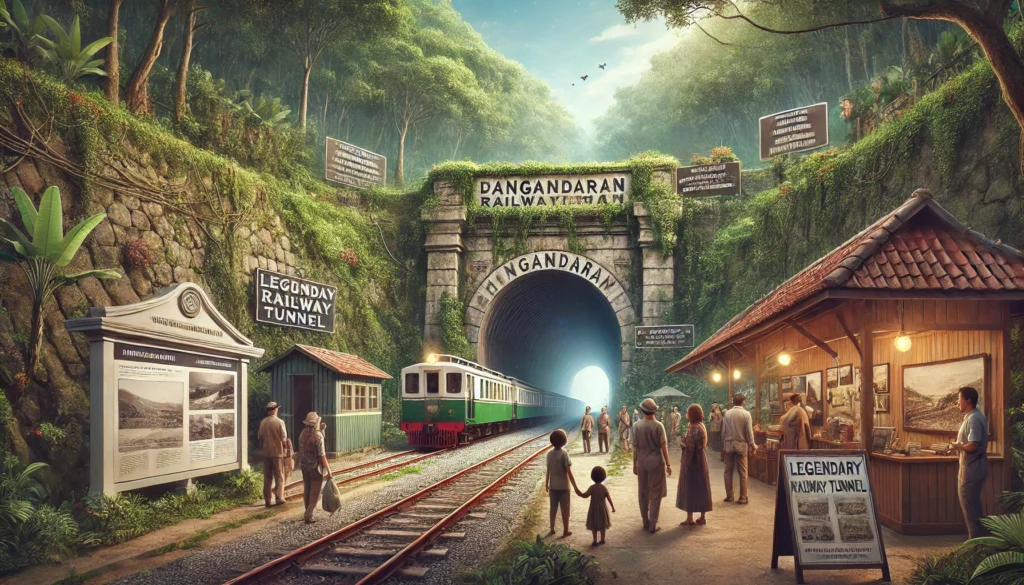 Terowongan kereta legendaris Pangandaran